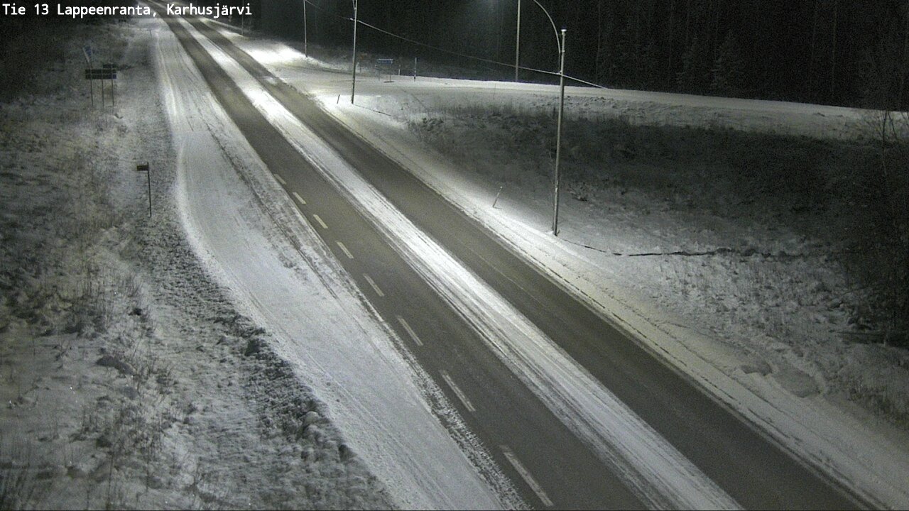 Kelikamerat Kuva Tie 13 Karhusjärvi, Lappeenranta, Etelä-Karjala