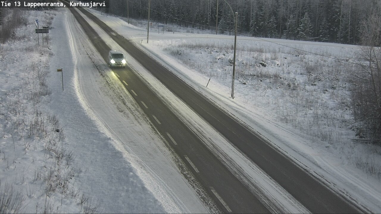 Kelikamerat Kuva Tie 13 Karhusjärvi, Lappeenranta, Etelä-Karjala