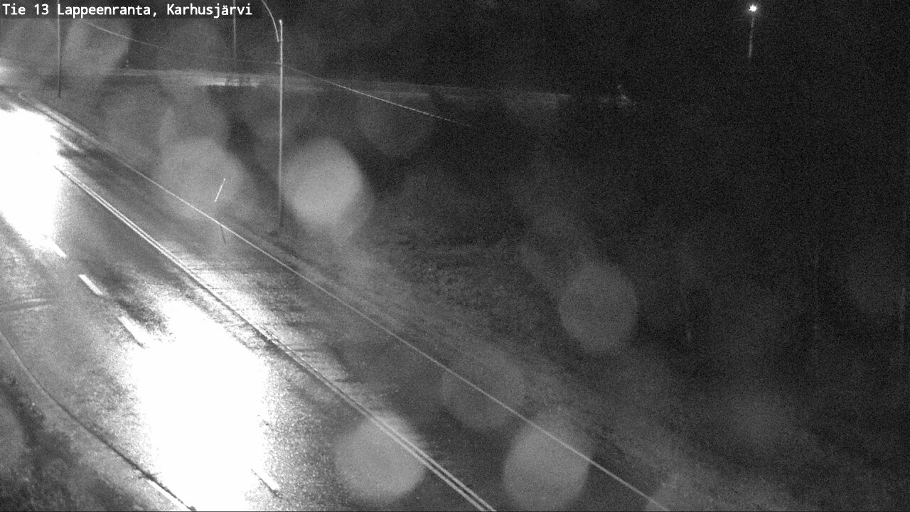 Weather Camera Image Road 13 Karhusjärvi, Lappeenranta, Etelä-Karjala