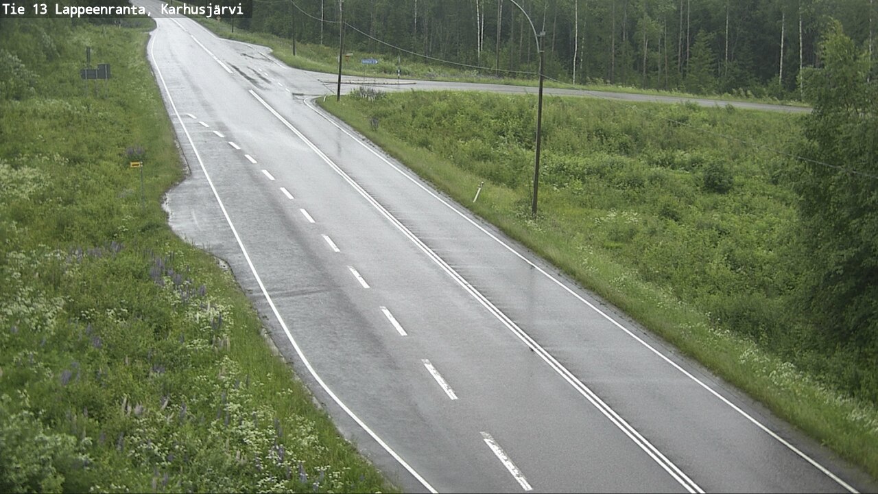 Kelikamerat Kuva Tie 13 Karhusjärvi, Lappeenranta, Etelä-Karjala