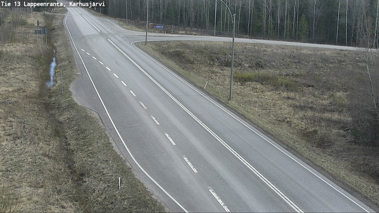 Kelikamerat Kuva Tie 13 Karhusjärvi, Lappeenranta, Etelä-Karjala