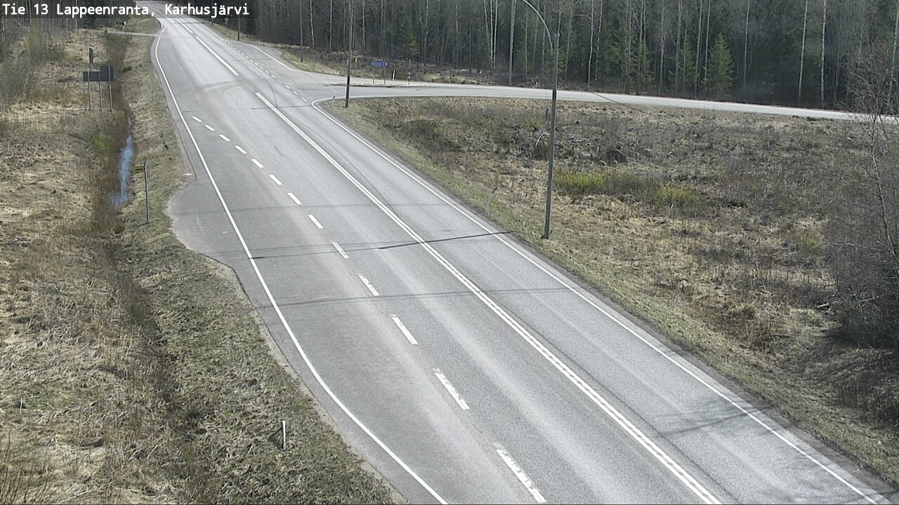 Kelikamerat Kuva Tie 13 Karhusjärvi, Lappeenranta, Etelä-Karjala