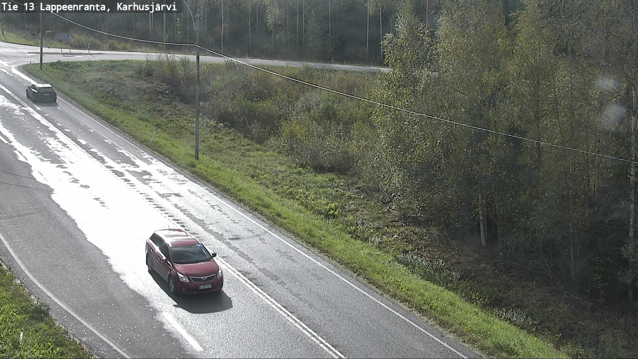 Kelikamerat Kuva Tie 13 Karhusjärvi, Lappeenranta, Etelä-Karjala