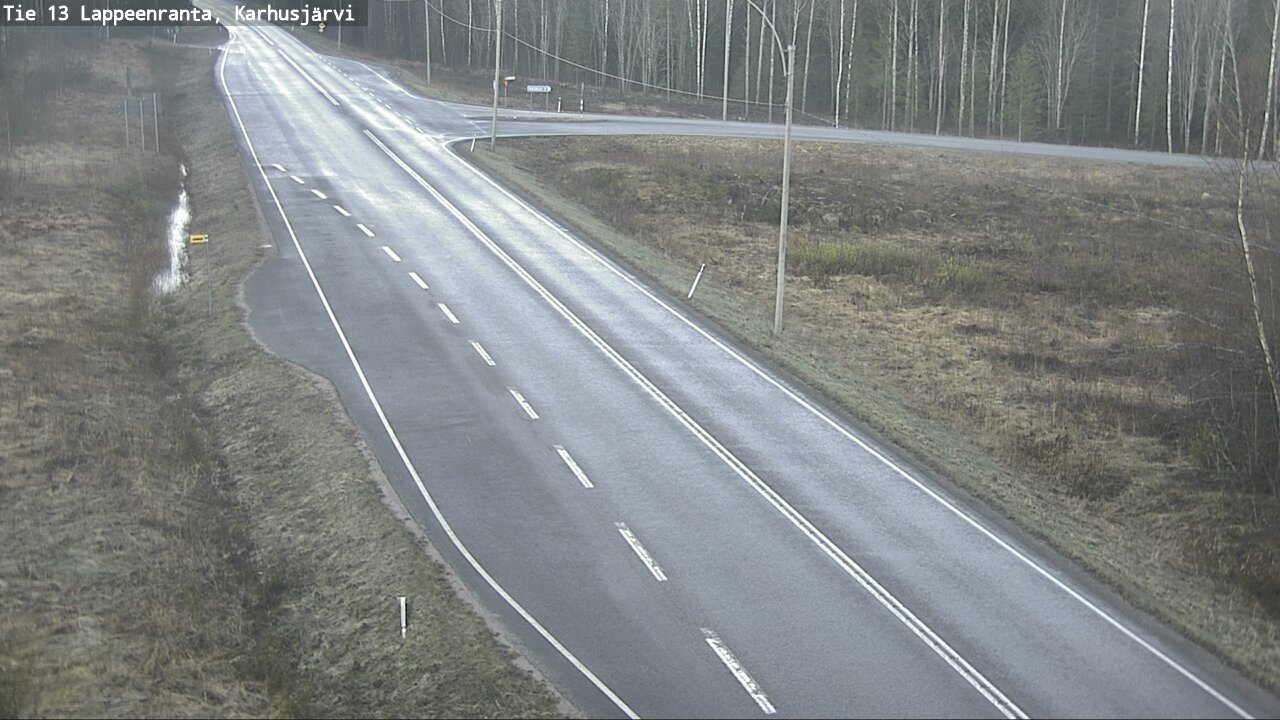 Kelikamerat Kuva Tie 13 Karhusjärvi, Lappeenranta, Etelä-Karjala