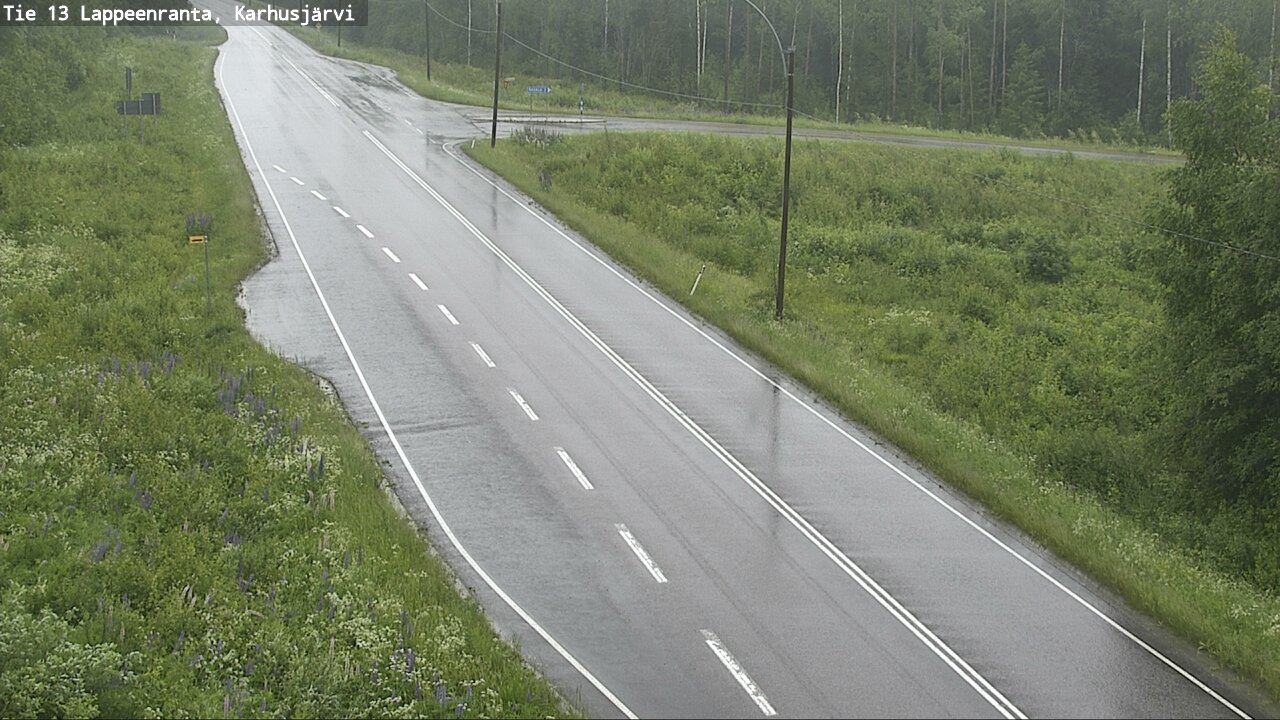 Kelikamerat Kuva Tie 13 Karhusjärvi, Lappeenranta, Etelä-Karjala