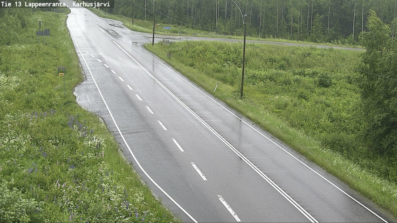 Kelikamerat Kuva Tie 13 Karhusjärvi, Lappeenranta, Etelä-Karjala