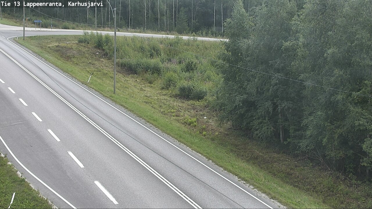 Kelikamerat Kuva Tie 13 Karhusjärvi, Lappeenranta, Etelä-Karjala