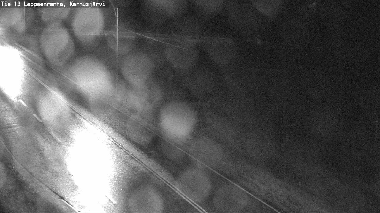 Weather Camera Image Road 13 Karhusjärvi, Lappeenranta, Etelä-Karjala
