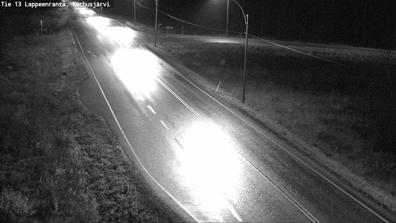 Weather Camera Image Road 13 Karhusjärvi, Lappeenranta, Etelä-Karjala