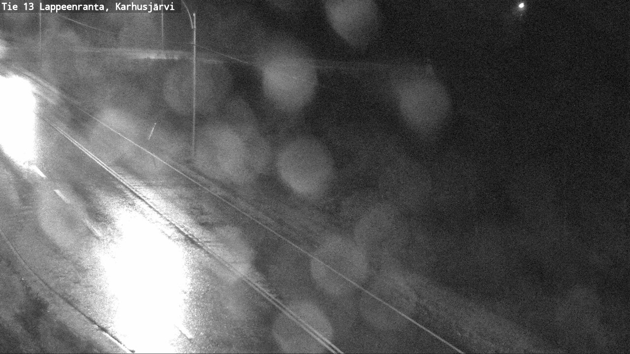 Weather Camera Image Road 13 Karhusjärvi, Lappeenranta, Etelä-Karjala