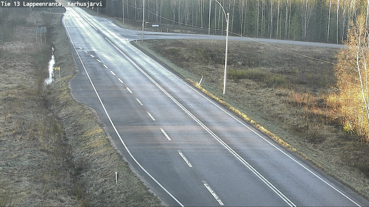 Kelikamerat Kuva Tie 13 Karhusjärvi, Lappeenranta, Etelä-Karjala