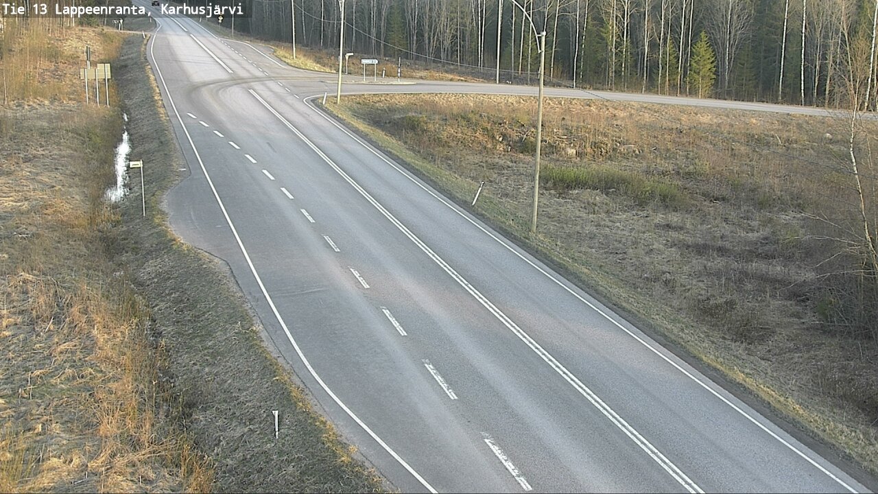 Kelikamerat Kuva Tie 13 Karhusjärvi, Lappeenranta, Etelä-Karjala