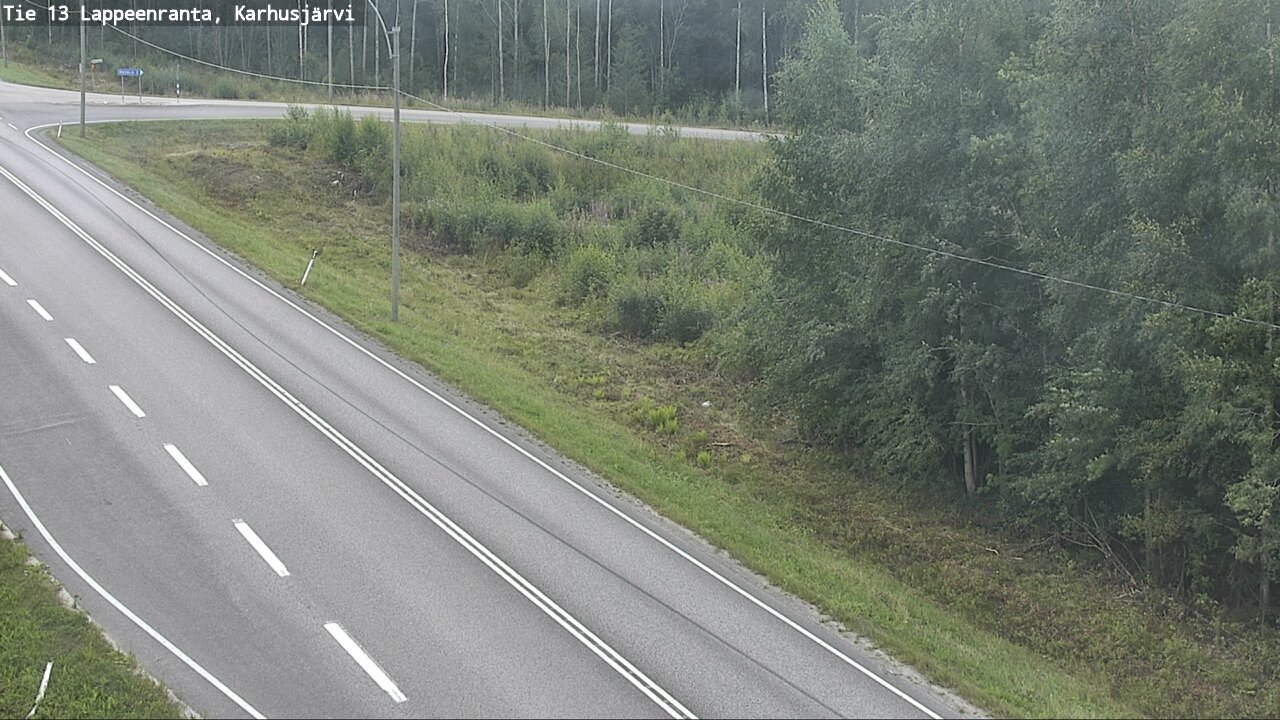 Kelikamerat Kuva Tie 13 Karhusjärvi, Lappeenranta, Etelä-Karjala