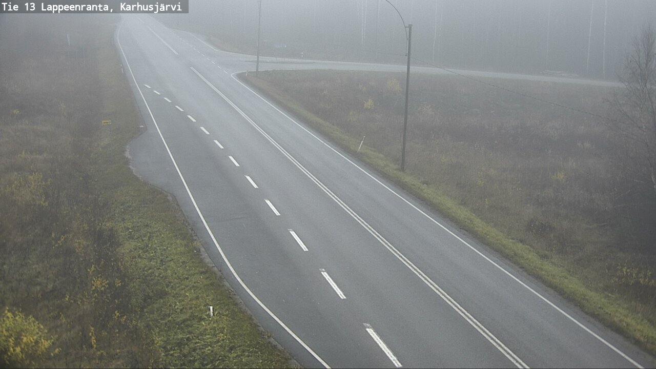 Kelikamerat Kuva Tie 13 Karhusjärvi, Lappeenranta, Etelä-Karjala