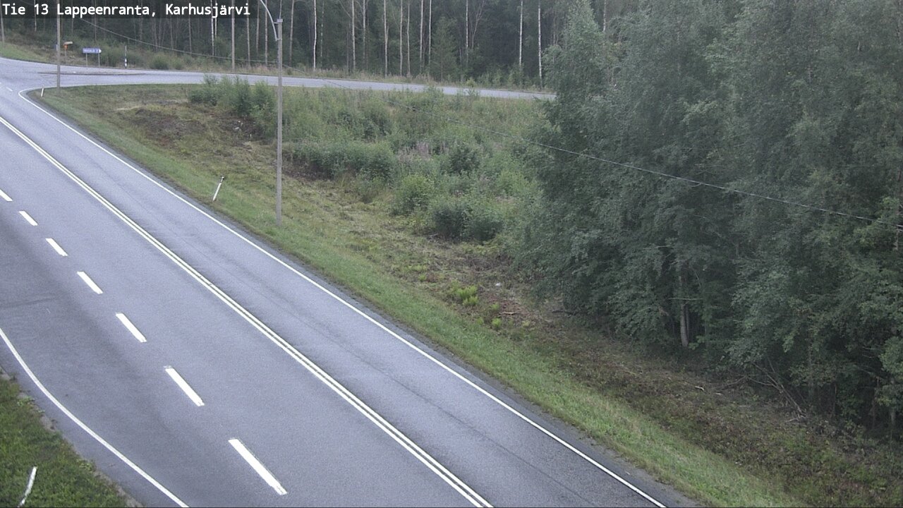 Kelikamerat Kuva Tie 13 Karhusjärvi, Lappeenranta, Etelä-Karjala