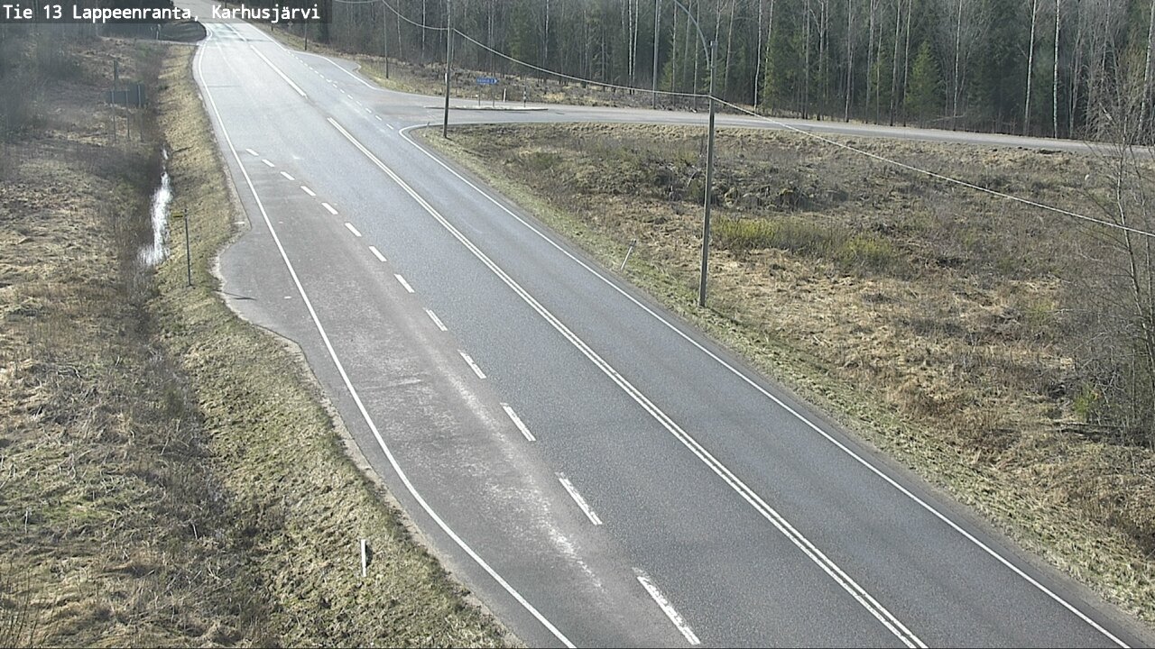 Kelikamerat Kuva Tie 13 Karhusjärvi, Lappeenranta, Etelä-Karjala