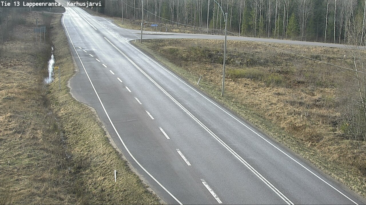 Kelikamerat Kuva Tie 13 Karhusjärvi, Lappeenranta, Etelä-Karjala