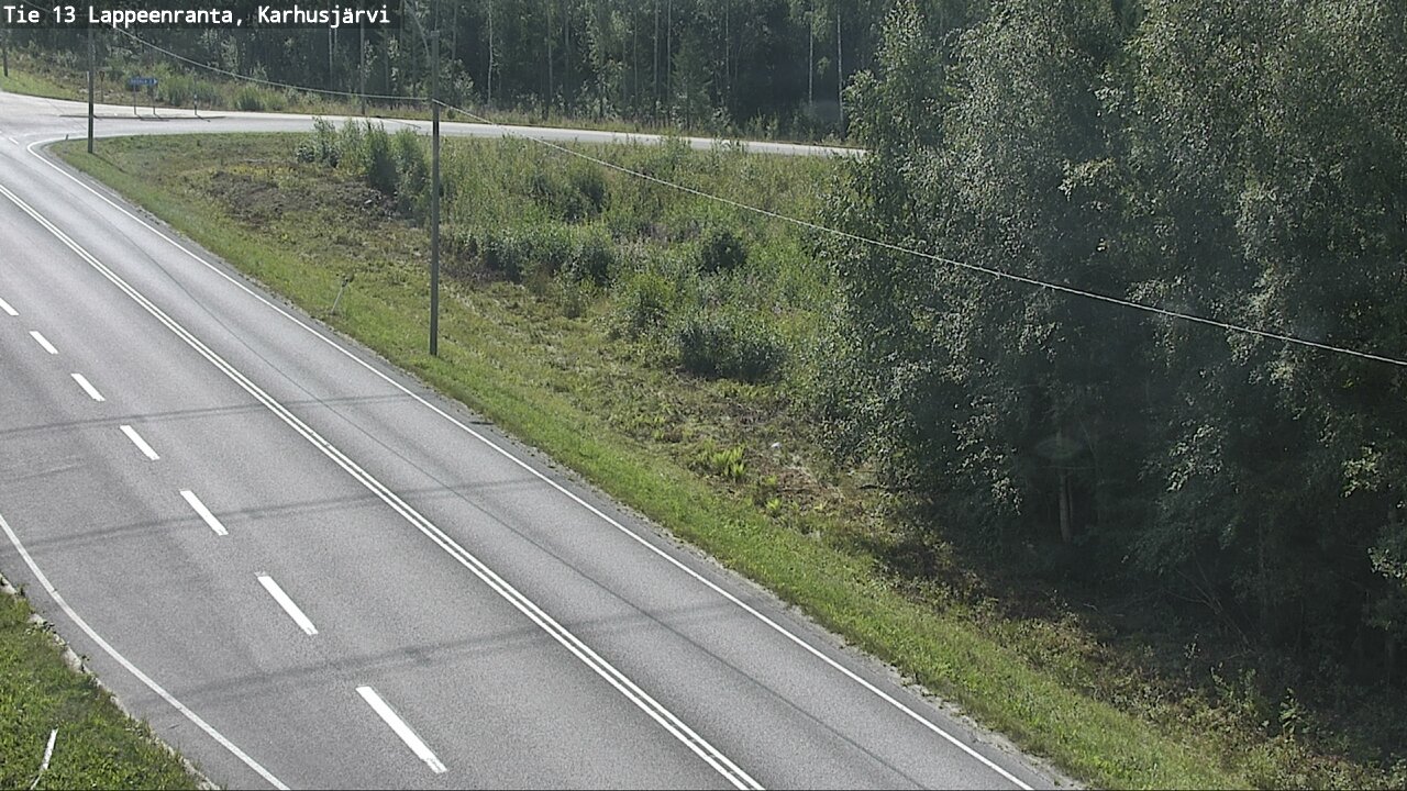 Kelikamerat Kuva Tie 13 Karhusjärvi, Lappeenranta, Etelä-Karjala