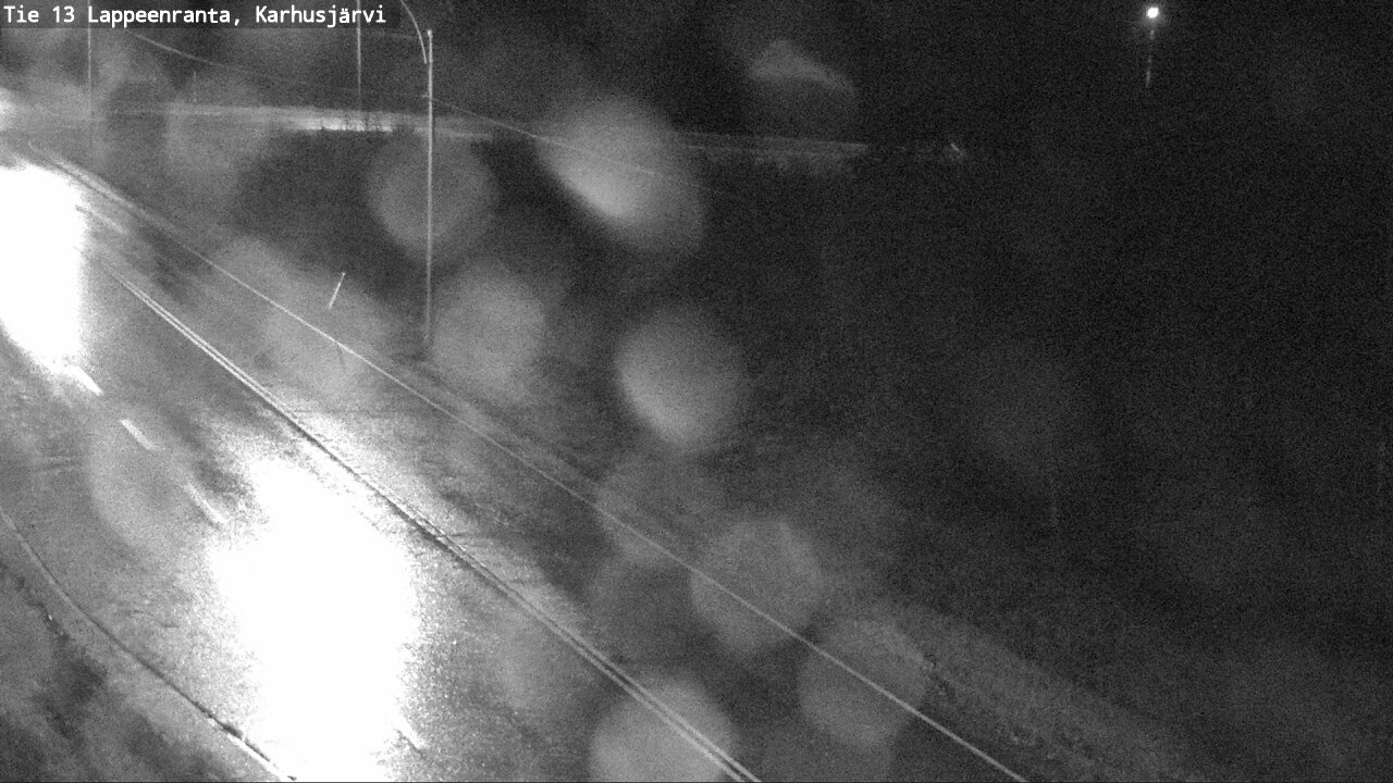 Weather Camera Image Road 13 Karhusjärvi, Lappeenranta, Etelä-Karjala