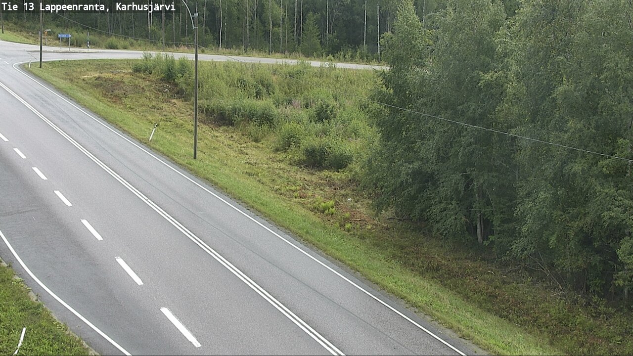 Kelikamerat Kuva Tie 13 Karhusjärvi, Lappeenranta, Etelä-Karjala