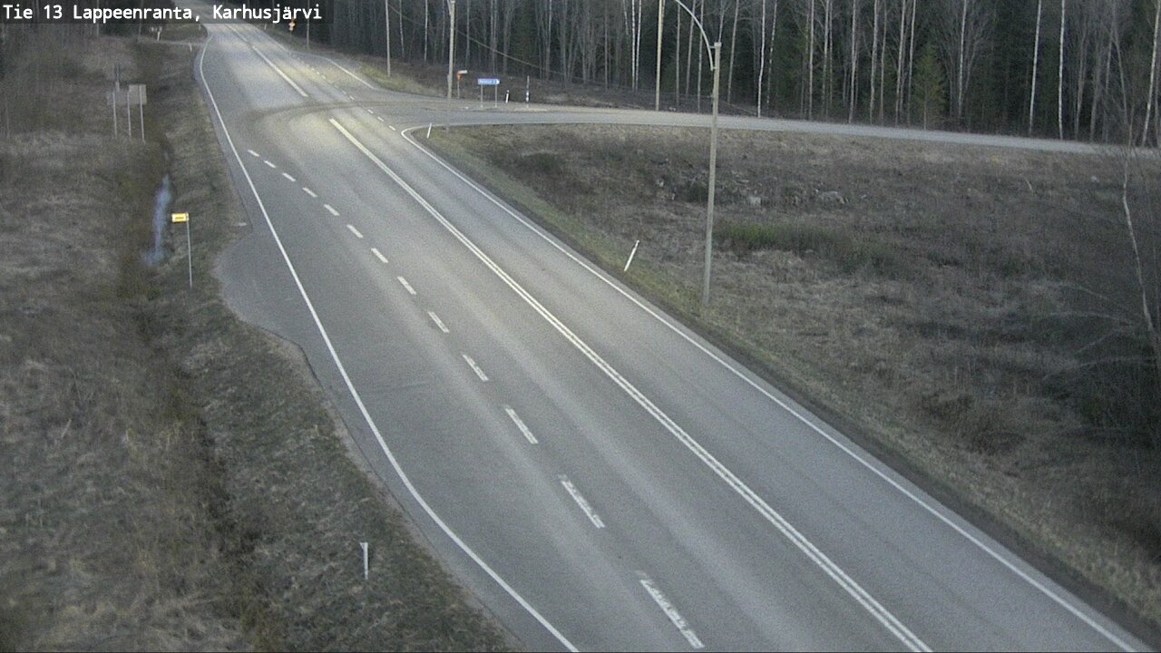 Kelikamerat Kuva Tie 13 Karhusjärvi, Lappeenranta, Etelä-Karjala