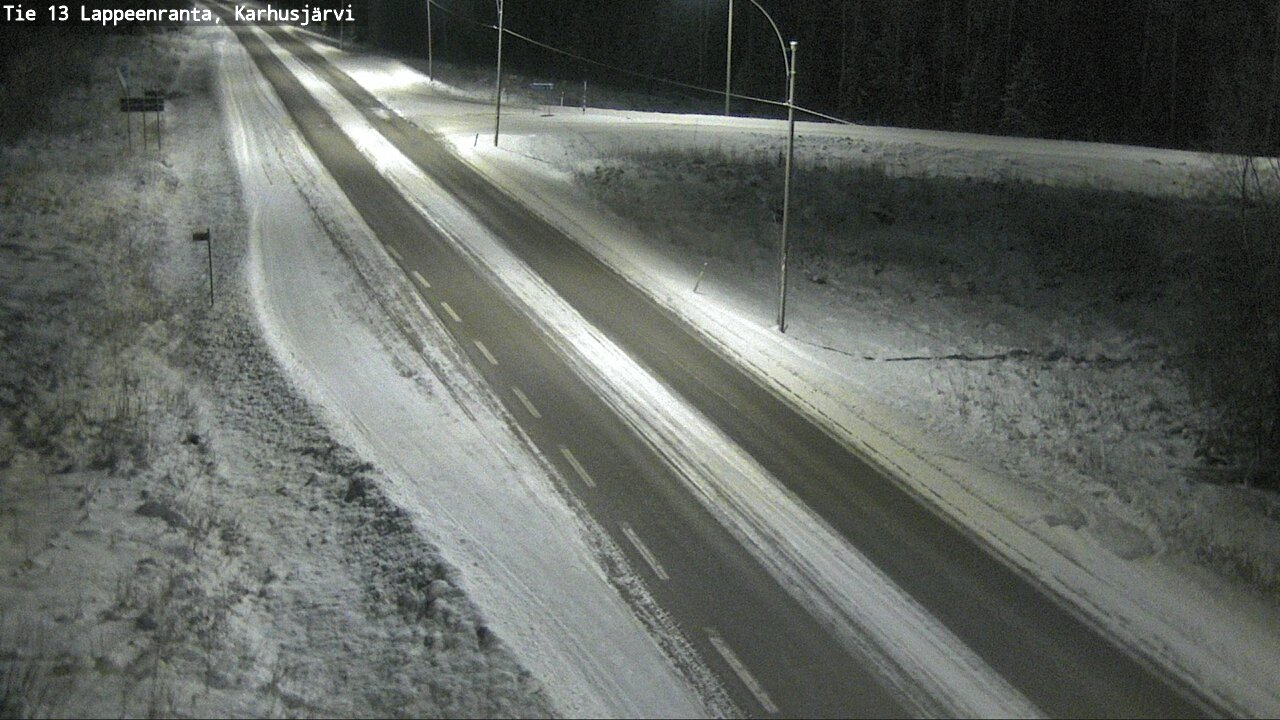 Kelikamerat Kuva Tie 13 Karhusjärvi, Lappeenranta, Etelä-Karjala