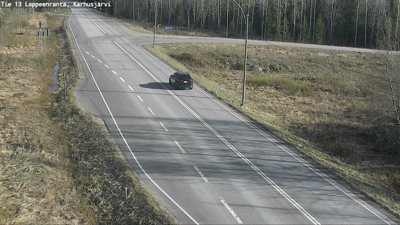 Kelikamerat Kuva Tie 13 Karhusjärvi, Lappeenranta, Etelä-Karjala