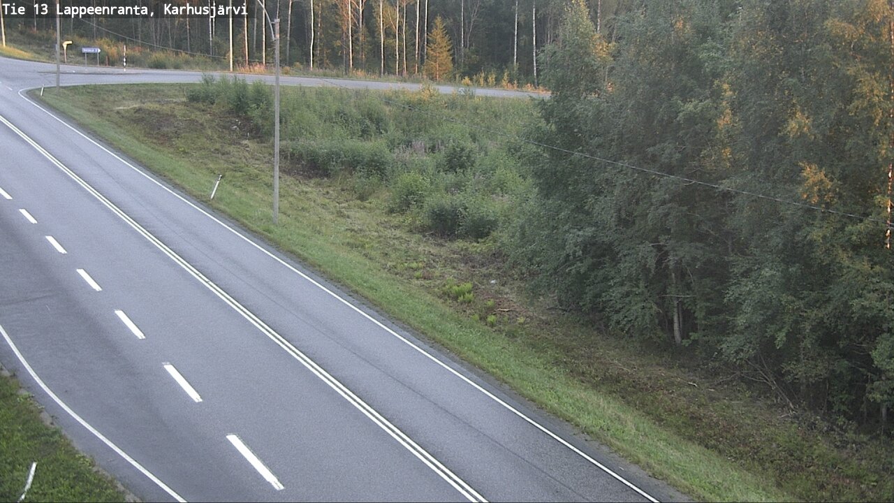 Kelikamerat Kuva Tie 13 Karhusjärvi, Lappeenranta, Etelä-Karjala