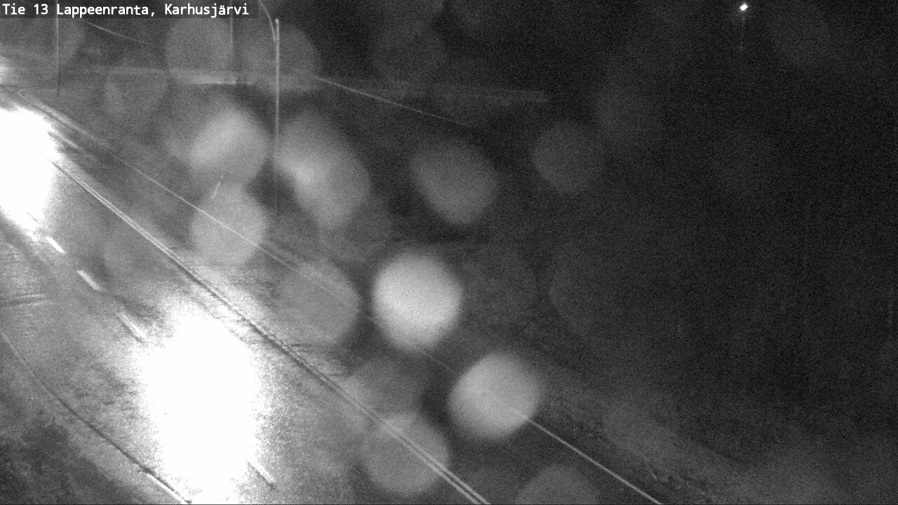 Weather Camera Image Road 13 Karhusjärvi, Lappeenranta, Etelä-Karjala