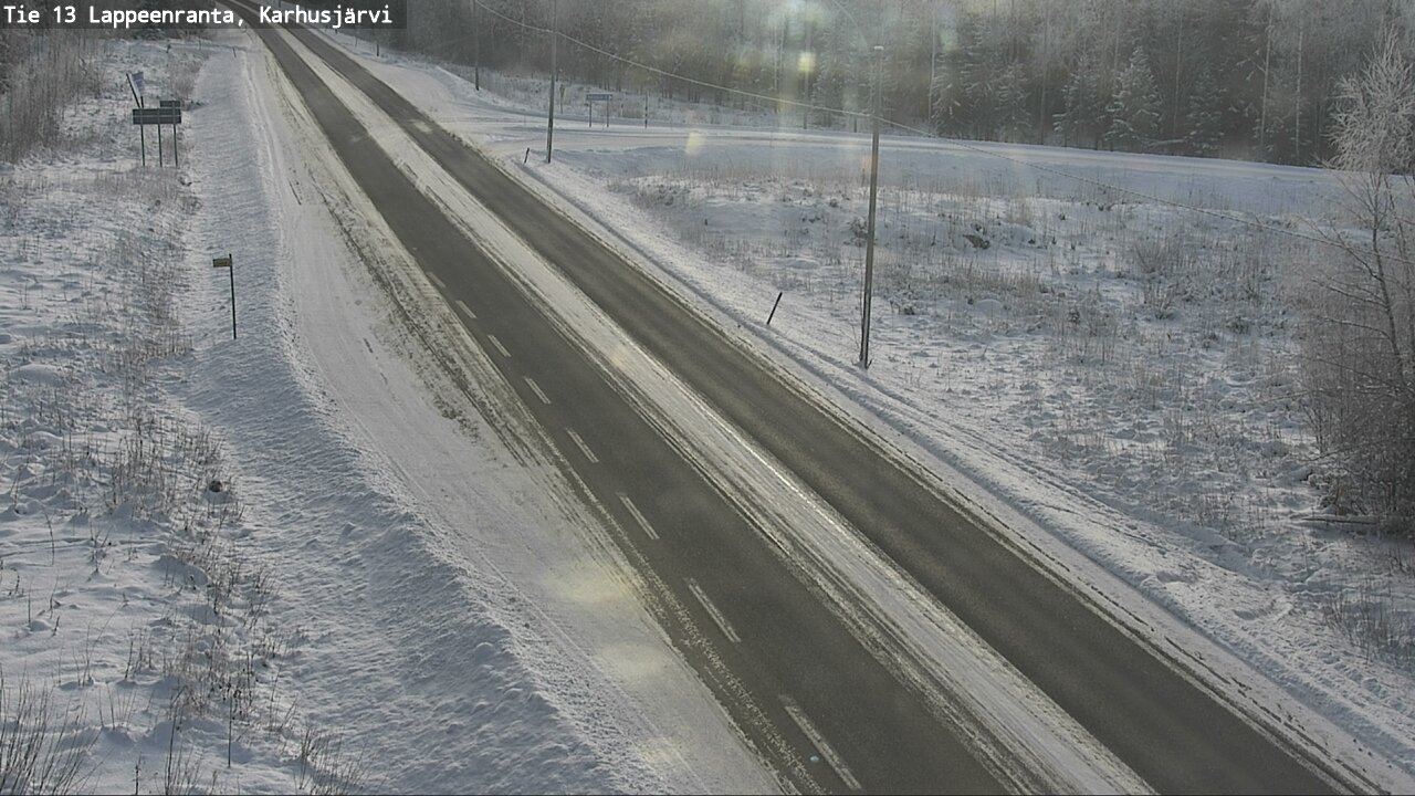 Kelikamerat Kuva Tie 13 Karhusjärvi, Lappeenranta, Etelä-Karjala