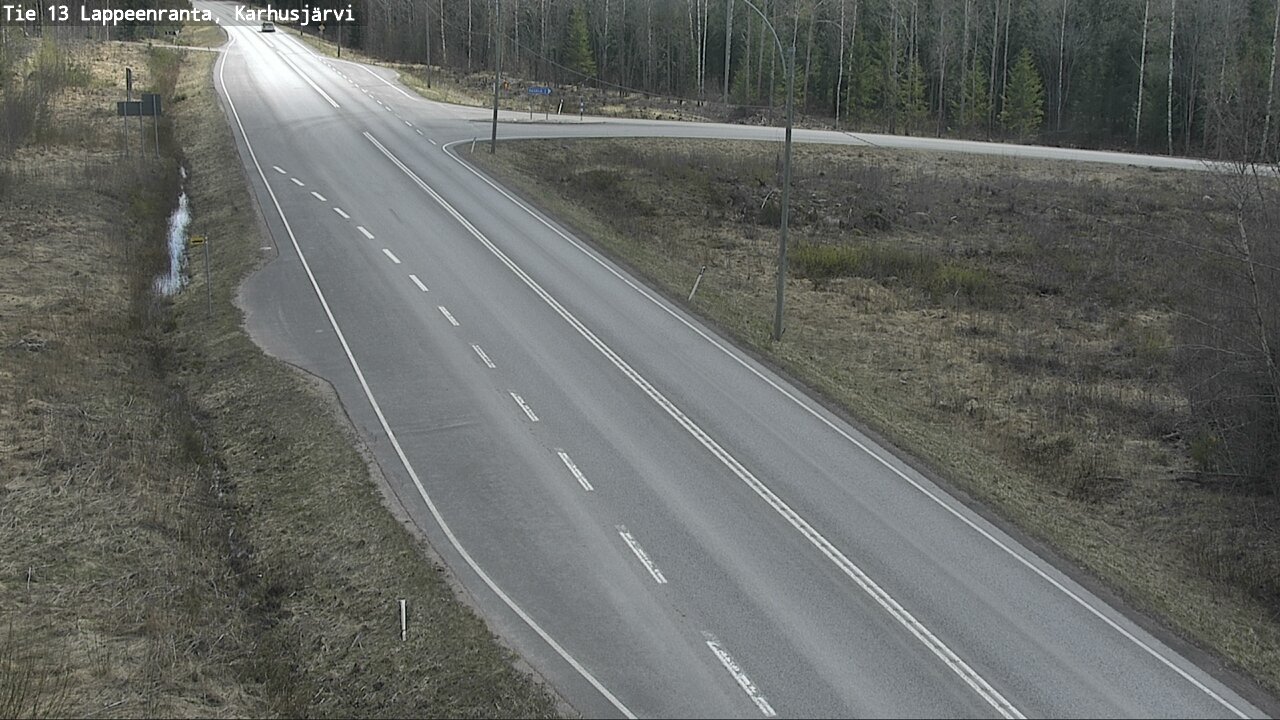 Kelikamerat Kuva Tie 13 Karhusjärvi, Lappeenranta, Etelä-Karjala