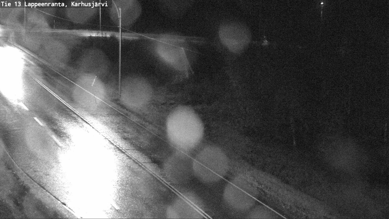 Weather Camera Image Road 13 Karhusjärvi, Lappeenranta, Etelä-Karjala