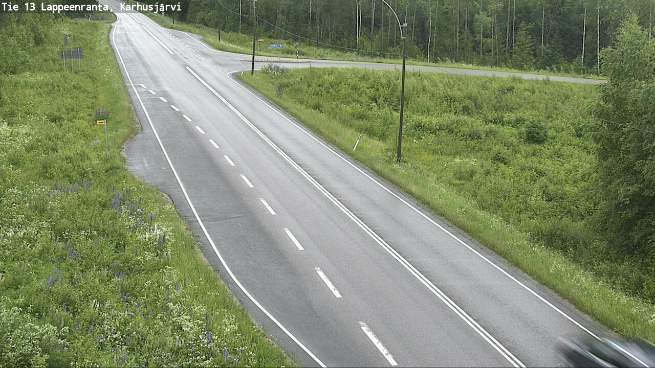 Kelikamerat Kuva Tie 13 Karhusjärvi, Lappeenranta, Etelä-Karjala