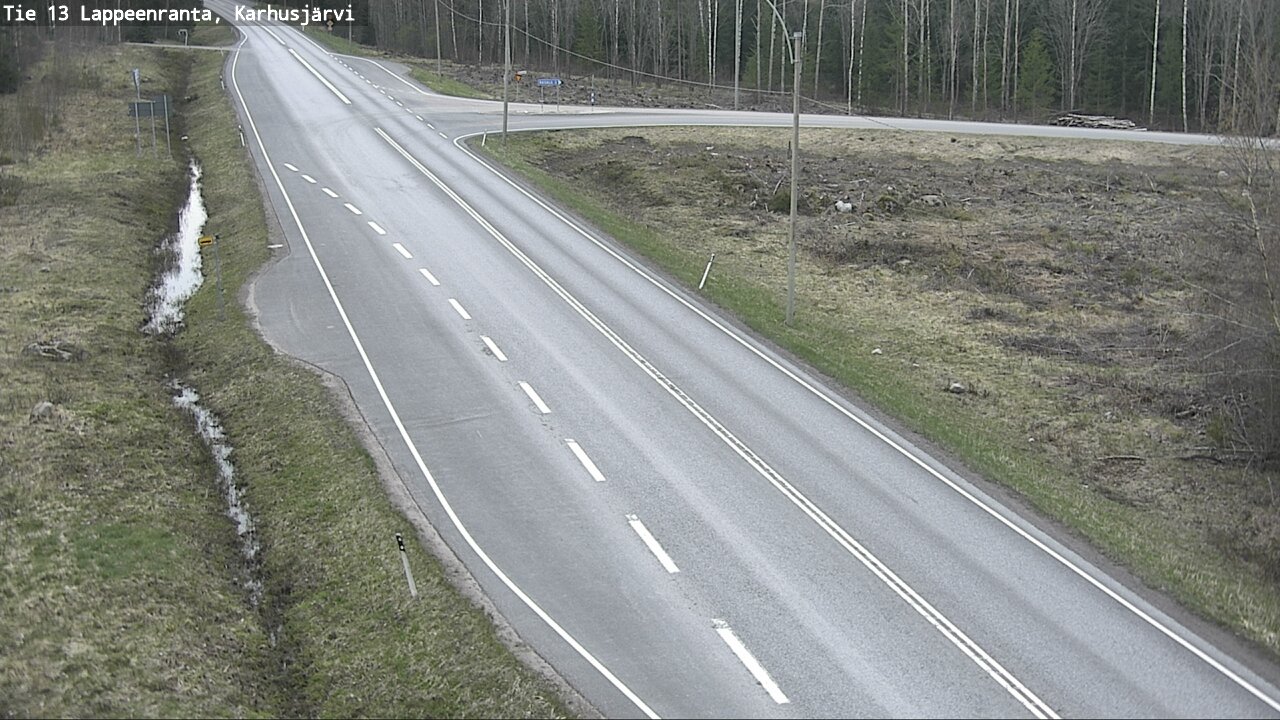 Kelikamerat Kuva Tie 13 Karhusjärvi, Lappeenranta, Etelä-Karjala