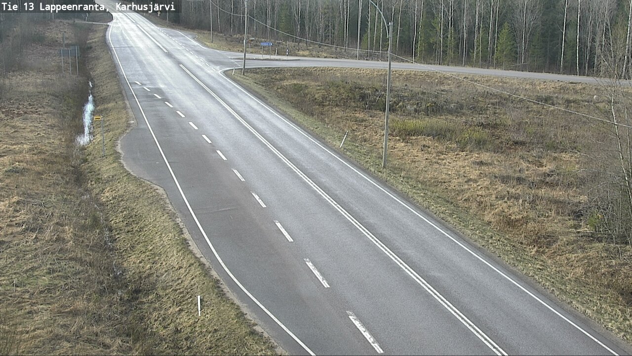 Kelikamerat Kuva Tie 13 Karhusjärvi, Lappeenranta, Etelä-Karjala