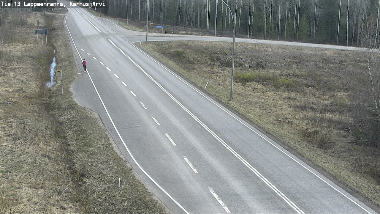 Kelikamerat Kuva Tie 13 Karhusjärvi, Lappeenranta, Etelä-Karjala