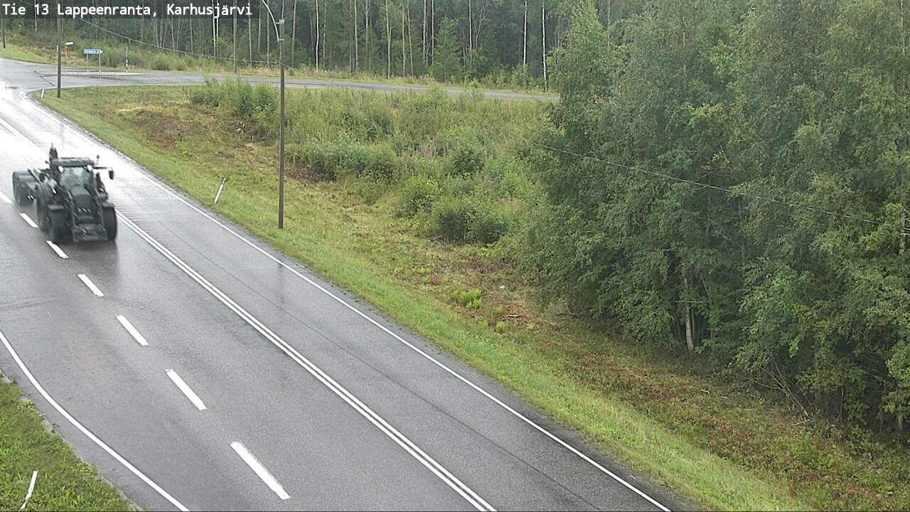 Kelikamerat Kuva Tie 13 Karhusjärvi, Lappeenranta, Etelä-Karjala
