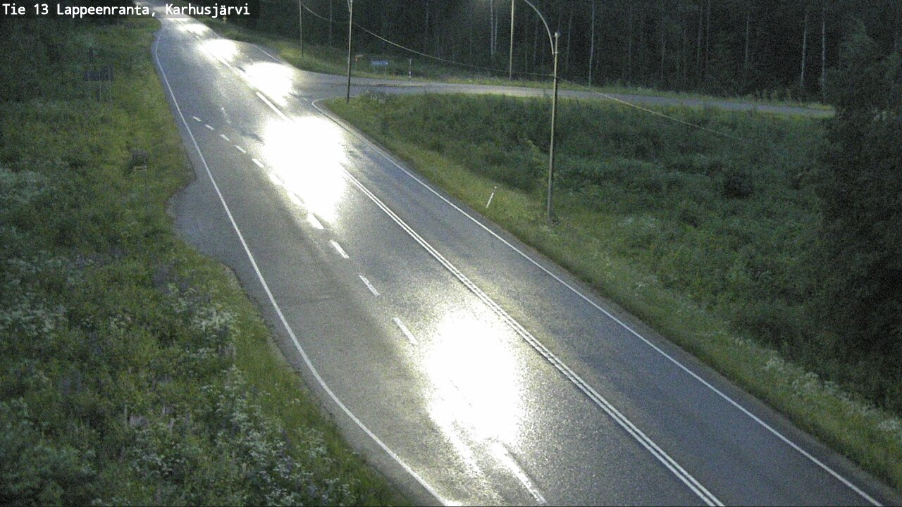 Kelikamerat Kuva Tie 13 Karhusjärvi, Lappeenranta, Etelä-Karjala