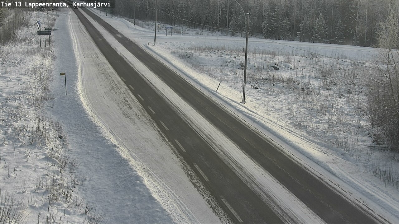 Kelikamerat Kuva Tie 13 Karhusjärvi, Lappeenranta, Etelä-Karjala