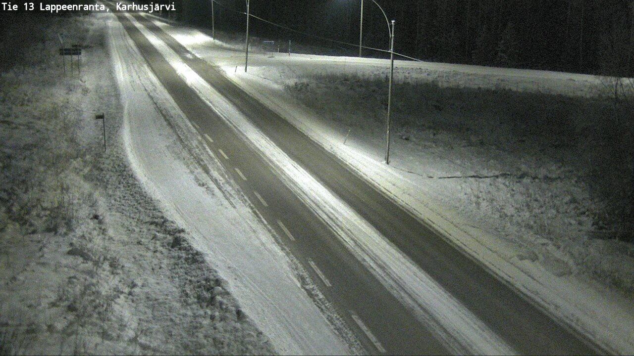 Kelikamerat Kuva Tie 13 Karhusjärvi, Lappeenranta, Etelä-Karjala