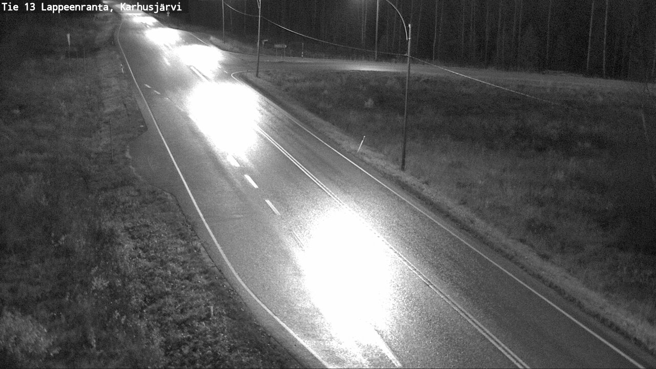 Weather Camera Image Road 13 Karhusjärvi, Lappeenranta, Etelä-Karjala