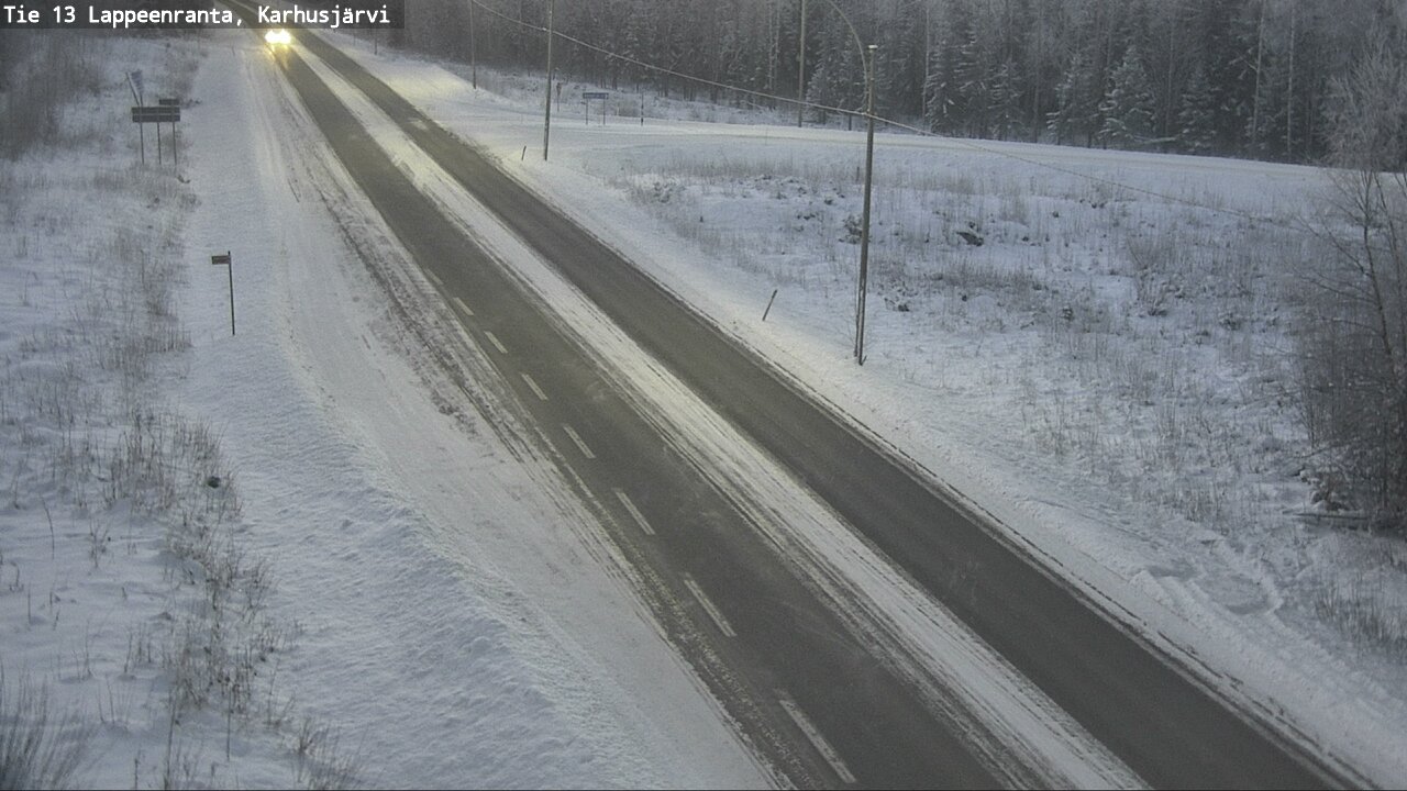 Kelikamerat Kuva Tie 13 Karhusjärvi, Lappeenranta, Etelä-Karjala