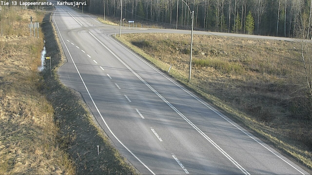 Kelikamerat Kuva Tie 13 Karhusjärvi, Lappeenranta, Etelä-Karjala