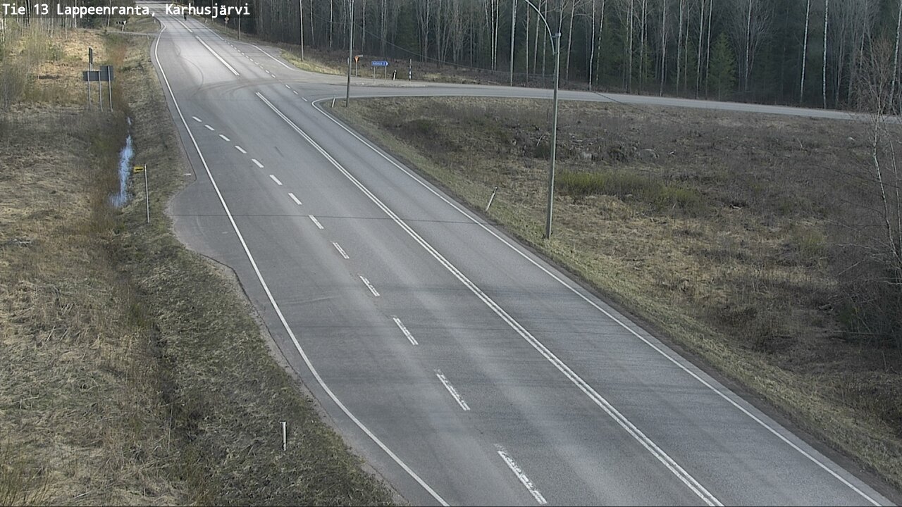 Kelikamerat Kuva Tie 13 Karhusjärvi, Lappeenranta, Etelä-Karjala
