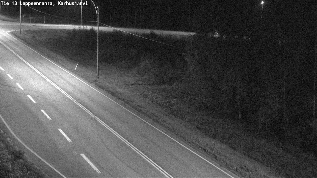 Weather Camera Image Road 13 Karhusjärvi, Lappeenranta, Etelä-Karjala