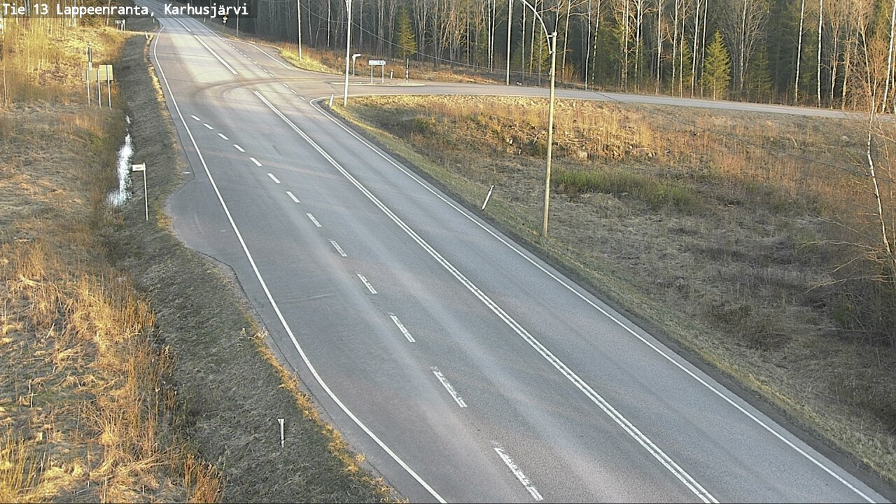 Kelikamerat Kuva Tie 13 Karhusjärvi, Lappeenranta, Etelä-Karjala