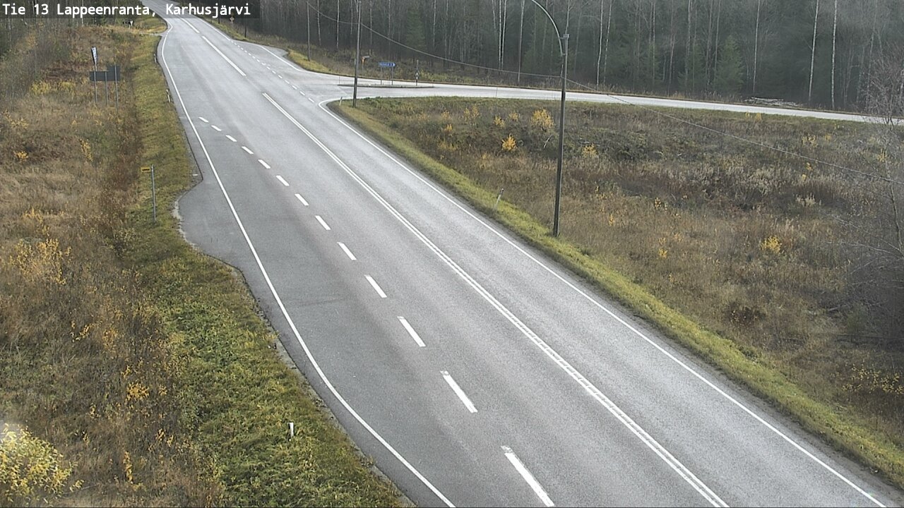 Kelikamerat Kuva Tie 13 Karhusjärvi, Lappeenranta, Etelä-Karjala