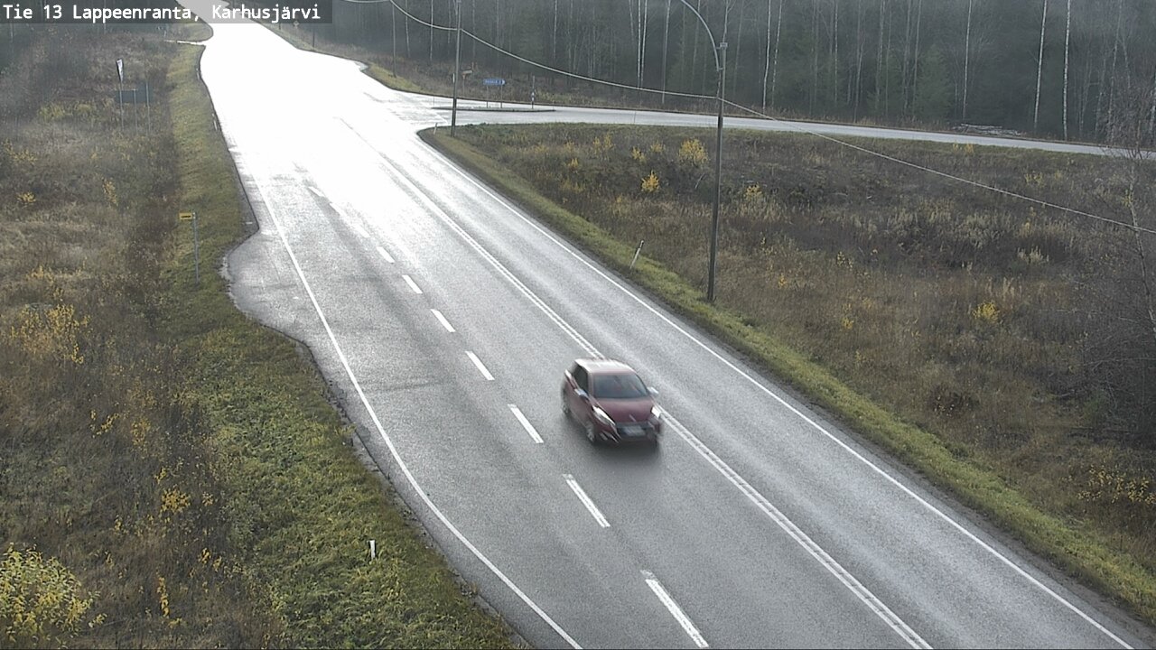 Kelikamerat Kuva Tie 13 Karhusjärvi, Lappeenranta, Etelä-Karjala