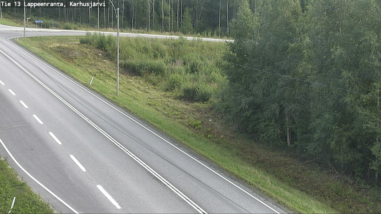 Kelikamerat Kuva Tie 13 Karhusjärvi, Lappeenranta, Etelä-Karjala