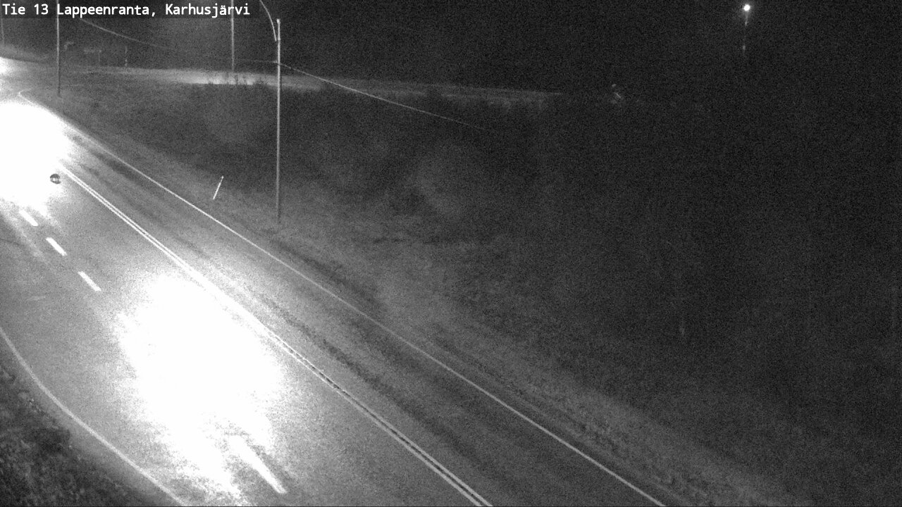 Weather Camera Image Road 13 Karhusjärvi, Lappeenranta, Etelä-Karjala